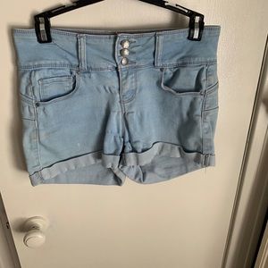 High waisted shorts